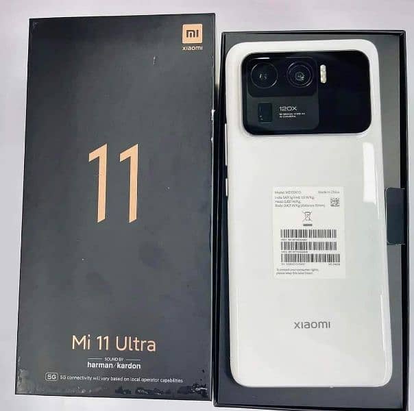 Xiaomi mi 11 ultra 12/512 GB My WhatsApp number 03414863497 0