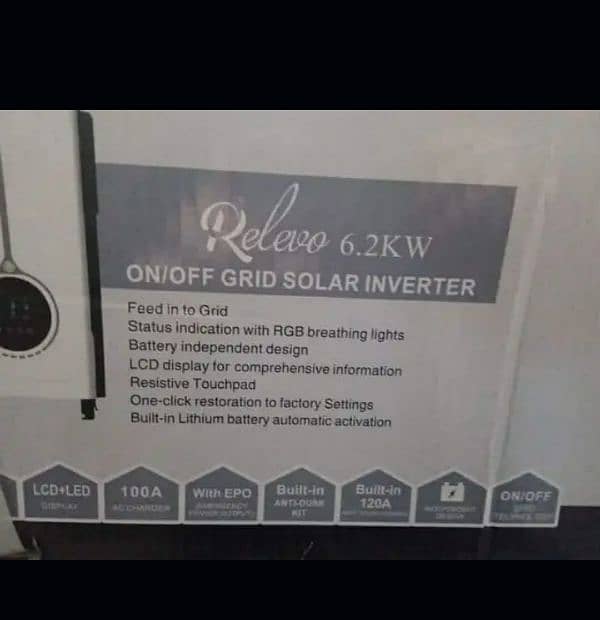 Crown inverter 6.2 Relevo All Model Available 2