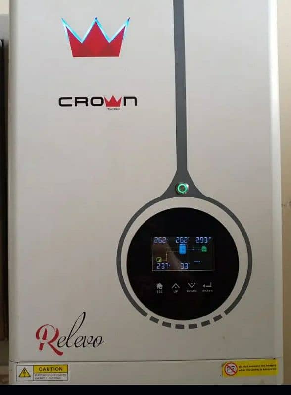 Crown inverter 6.2 Relevo All Model Available 3