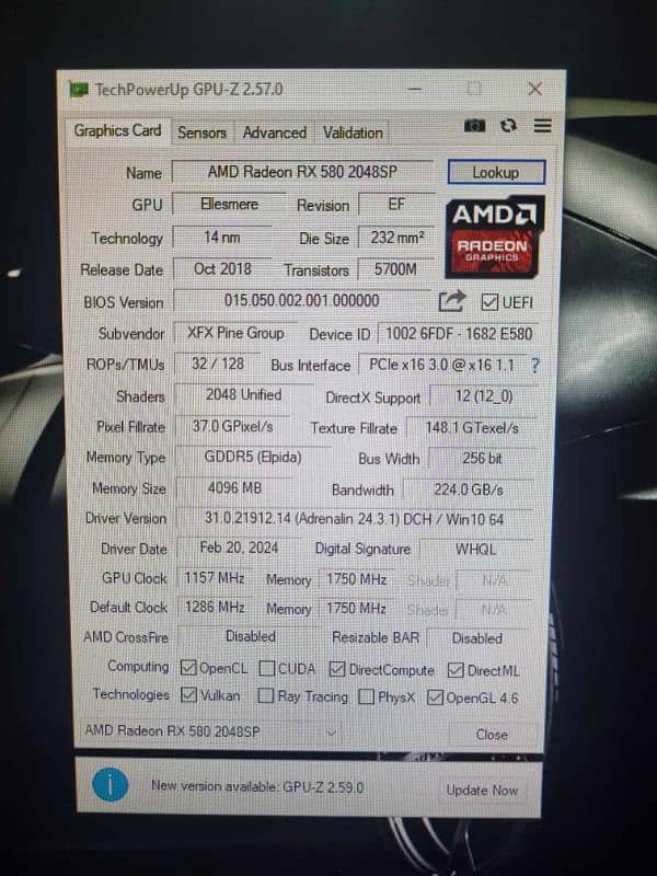 Core i5 3570 3rd gen With Rx 580 Gaming Pc 7