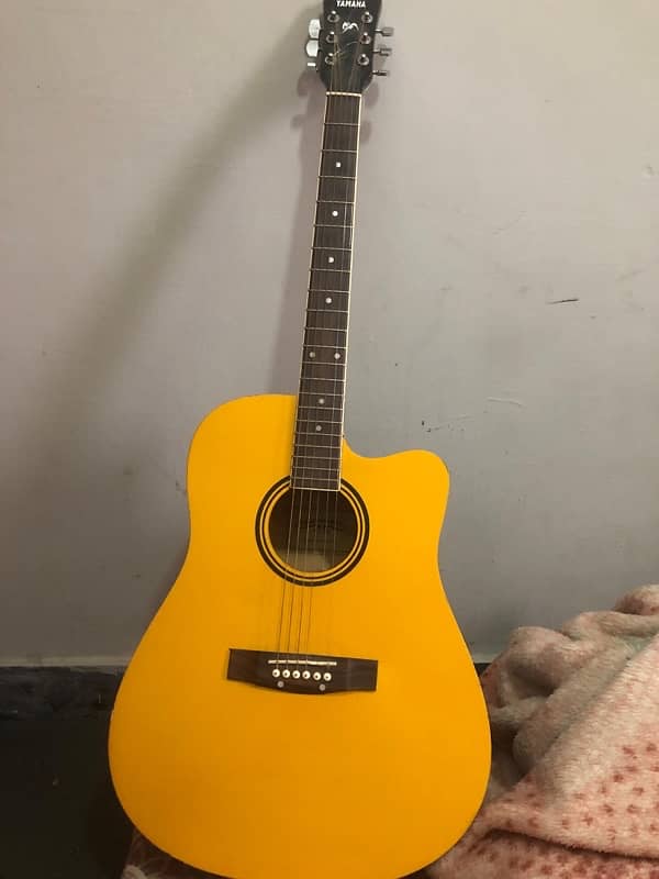 Acoustic  Yamaha guitar 1