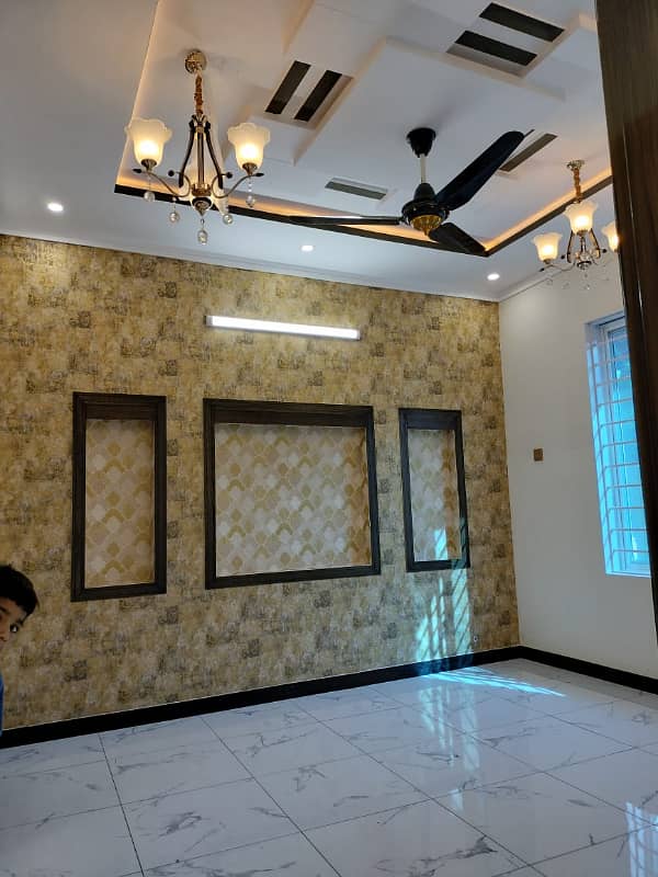 Brand New Prime Location Beautiful 6 Marla Double Story House For Sale In AECHS Airport Housing Society Near Gulzare Quid And Express Highway 7