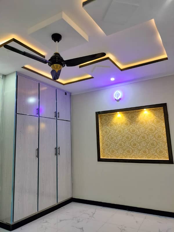 Brand New Prime Location Beautiful 6 Marla Double Story House For Sale In AECHS Airport Housing Society Near Gulzare Quid And Express Highway 10