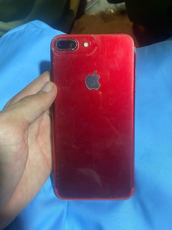 iphone 7plus non pta jv 128 gb all ok only screen creak bettery 73 2