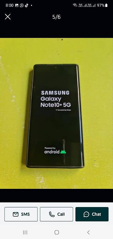 Samsung note 10 plus 5G wattsup no 03147214283 5