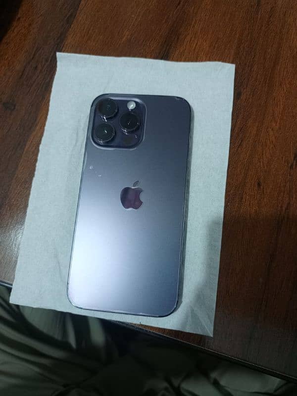 i phone 14 pro max 128 GB JV with original cable and box 1