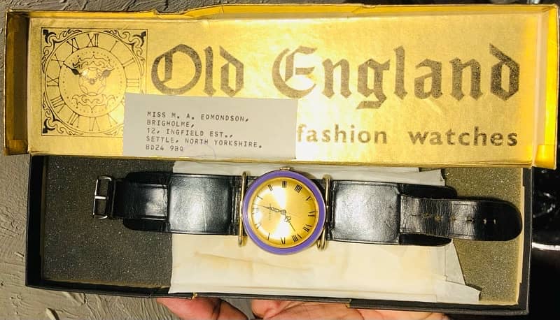 original 1967 Old England wrist watch 4