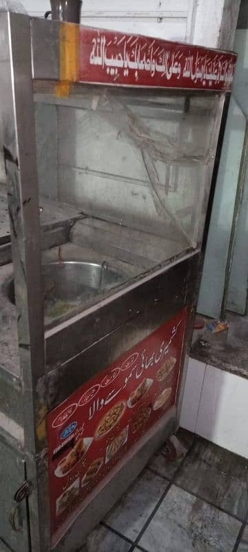 for sale somosa and fries counter steel counter 2