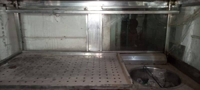 for sale somosa and fries counter steel counter 5