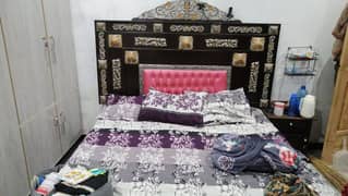 bed  shocase & Mirror are for sale