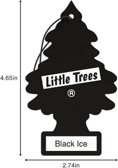 black ice car air freshener made in USA