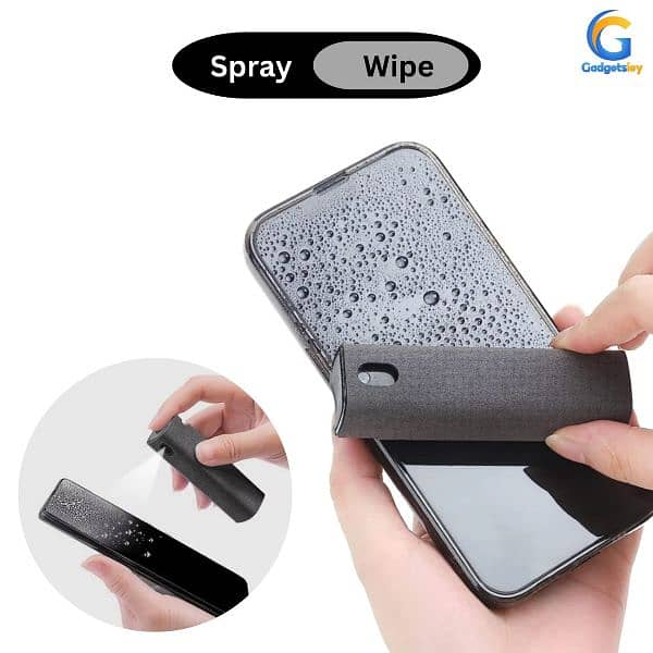 2 in 1 Screen Cleaner for Mobile laptop LCD tv 5