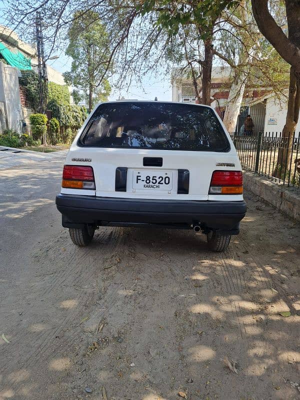 Suzuki Khyber 1989 White Good Condition 2