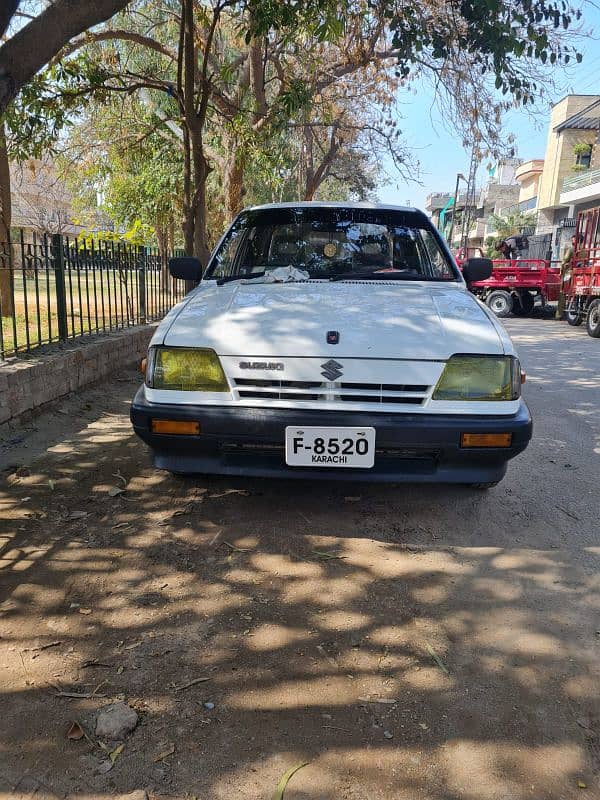 Suzuki Khyber 1989 White Good Condition 3