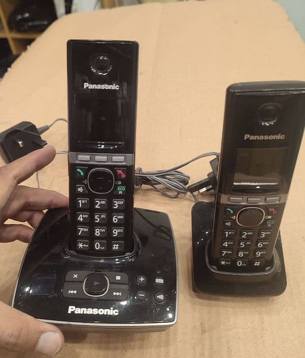 Panasonic Twin Cordless For PTCL Intercom 4