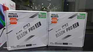 Asrock B550m Pro  se White Brand new Box Pack motherboard