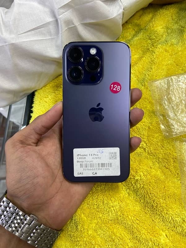 I phone 14 pro 128gb pta approved 5