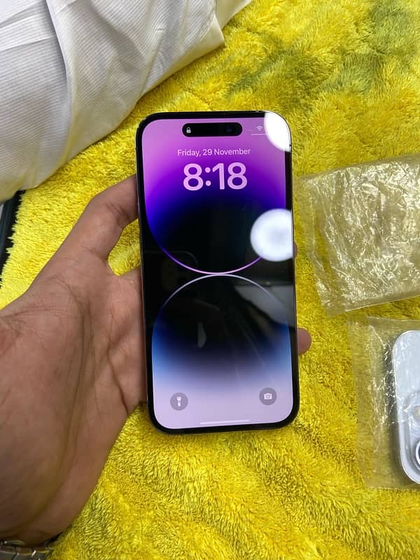 I phone 14 pro 128gb pta approved 6