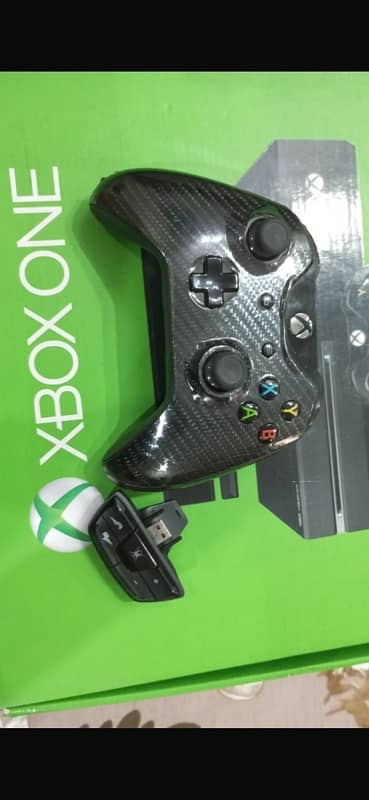 Xbox one 500GB with original controller exchange possible with xbox x 3