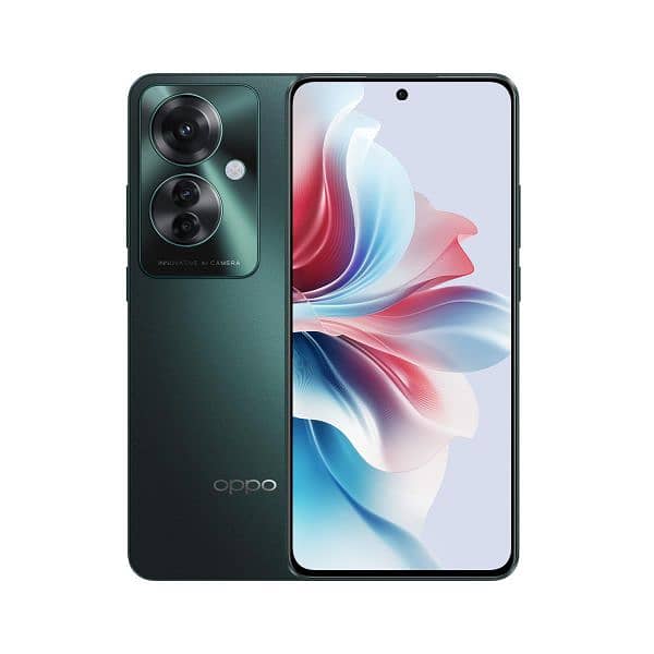 oppo reno 11f Green 1