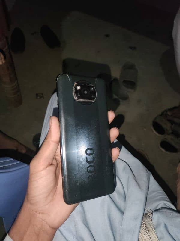 Poco X3 NFC 6/128 with complete Saman box and charger 2