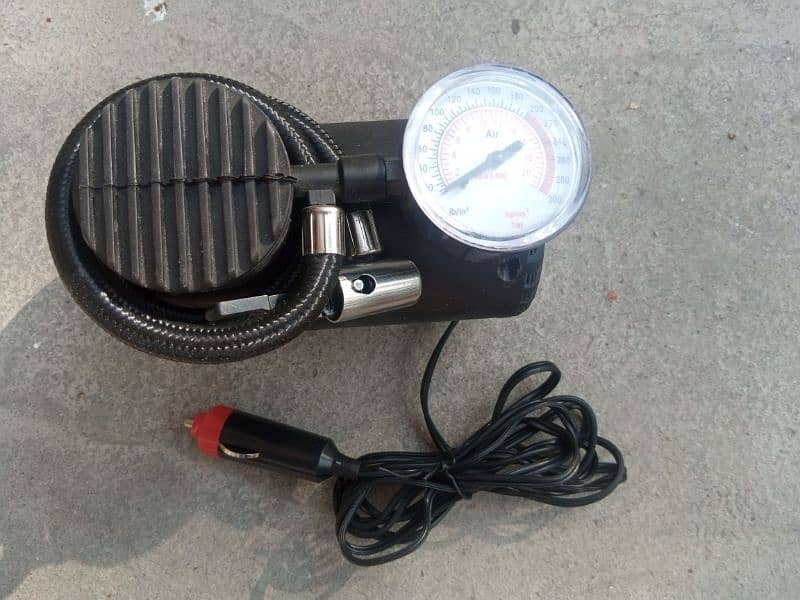 Air compressor for tyres of car, motorcycle, cycle and sports balls 5