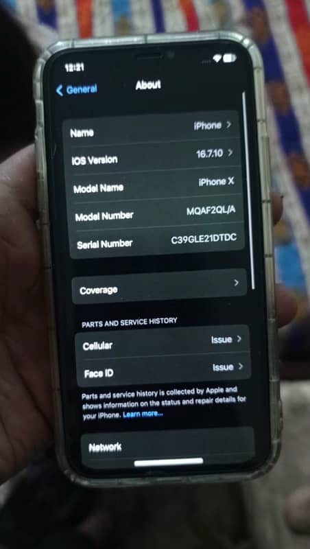 iphone x 256 gb Excange possibale 03224906911 only wtssap 0