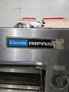 Lincolnimpimg conveyor belt pizza oven size 32"