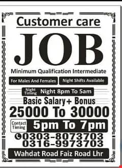 Customer Care jobs Available