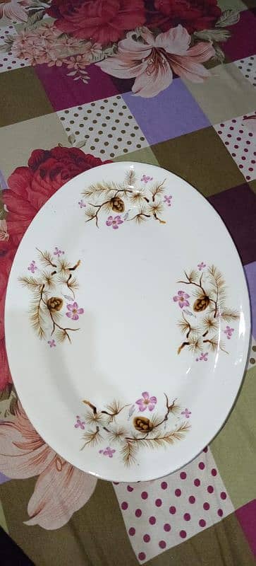 45 piece of White marble dinner set 2