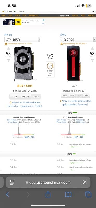 msi R7970 (better than gtx 1050) for sale 2