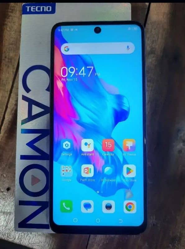 Tecno camon 18T (4+3ram/128gb)with box 1