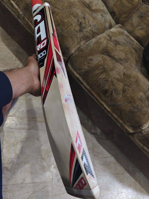 CA pro 12000 original English willow bat , only 1 match and net use 1