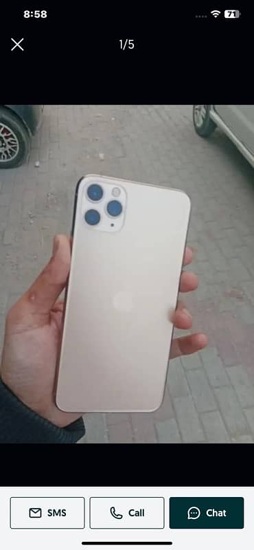 iphone 11pro max (64) GB All Ok NoN PTA (JV) ESim Time Avalibale 0