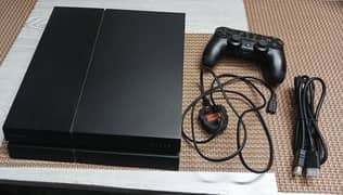 PS-4 FAT (500 GB) with Controller, HDMI Cable