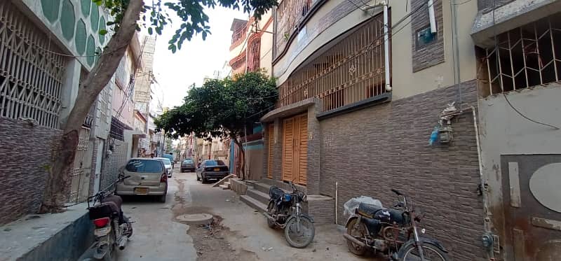 Just Like BRAND NEW Ground+2 House For SALE In North Karachi Sector 5-C/2 In 1crore 50 Lac, 3rd Street Of Main Road 2