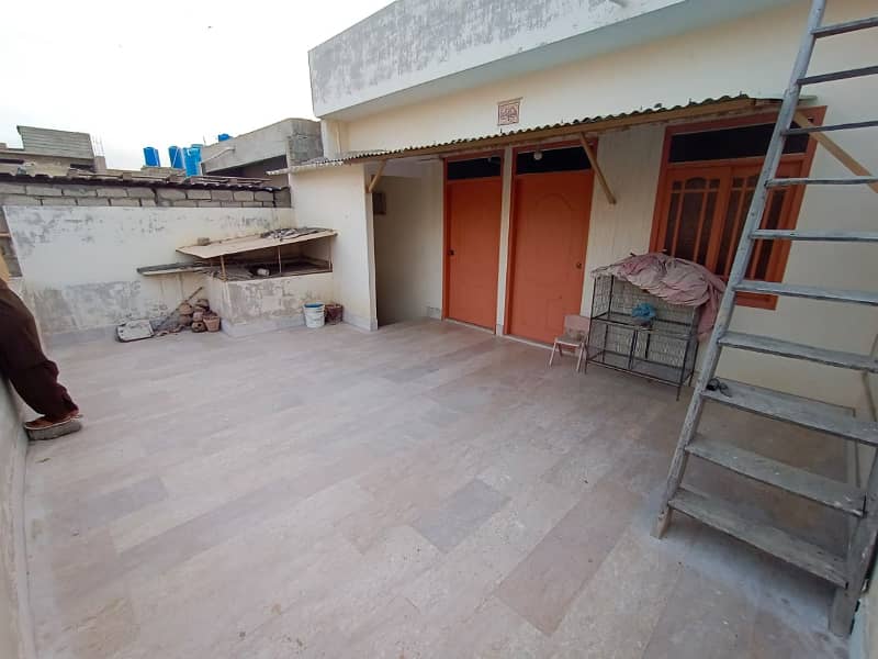 Just Like BRAND NEW Ground+2 House For SALE In North Karachi Sector 5-C/2 In 1crore 50 Lac, 3rd Street Of Main Road 14