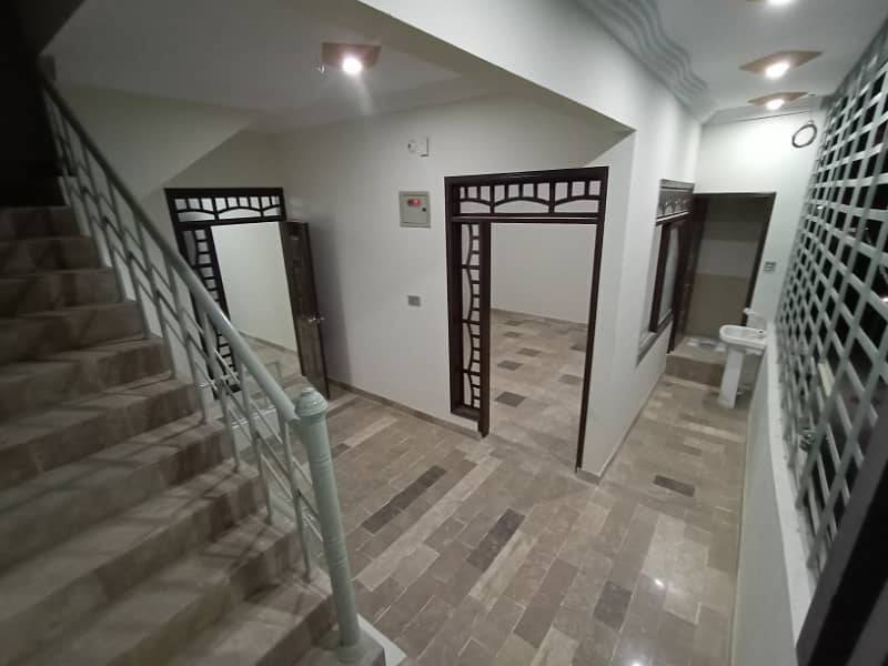 Just Like BRAND NEW Ground+2 House For SALE In North Karachi Sector 5-C/2 In 1crore 50 Lac, 3rd Street Of Main Road 15