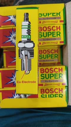 Bosch super geniune plugs