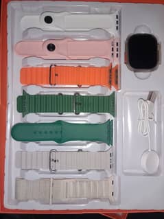 Smart watch ultra 7 with complete box