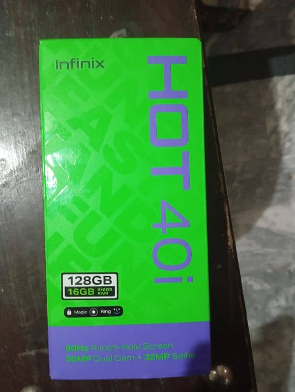 Infinix hot 40i in warranty 0