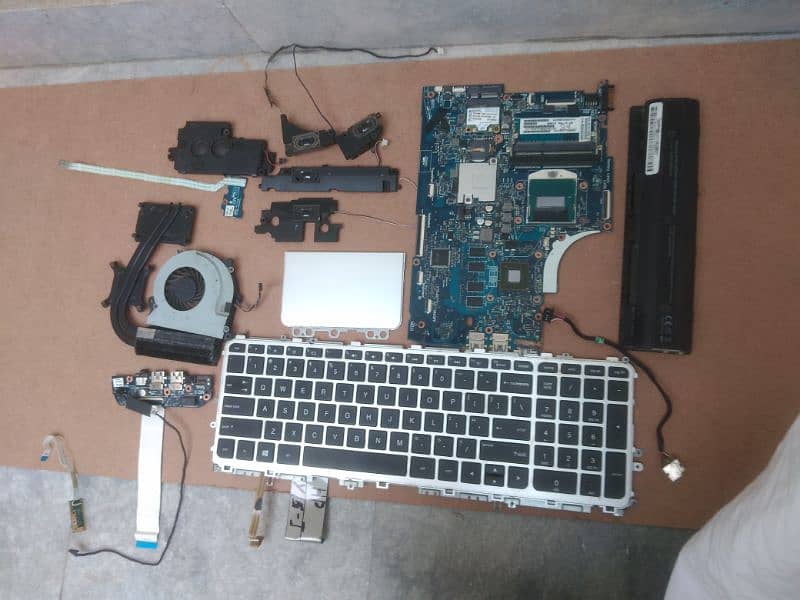 Hp_ENVY_15, tuch smart, core i7 4th generation , spears parts 3