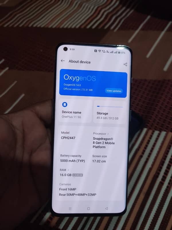 Oneplus 11 16/512 2