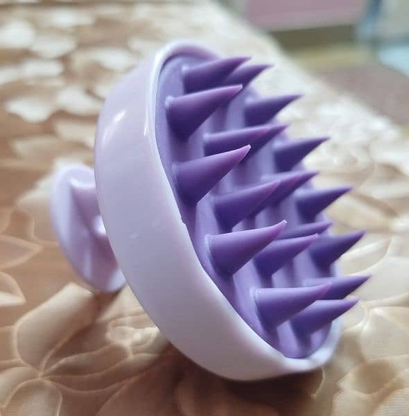 Hair Scalp Shampoo Brush With Soft Silicone 1