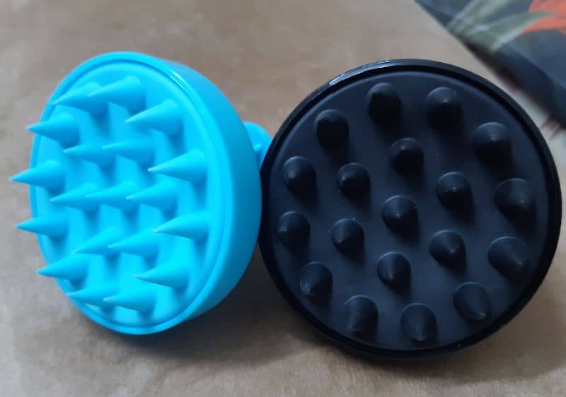 Hair Scalp Shampoo Brush With Soft Silicone 2