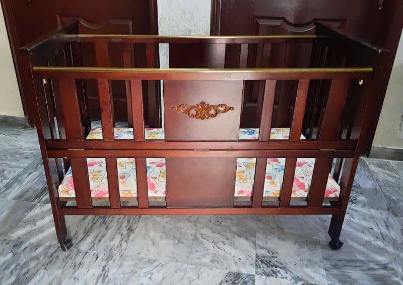 Monami Wooden Cot 0