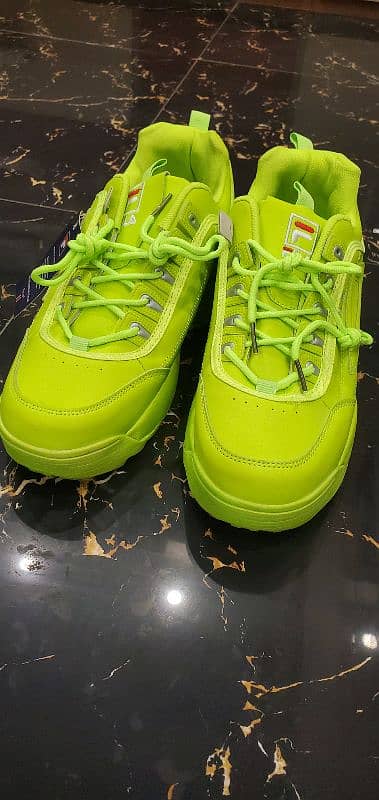 Fila disruptor 2 original brand new 10/10 neon color 2