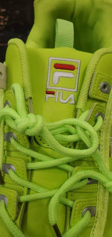 Fila disruptor 2 original brand new 10/10 neon color 6