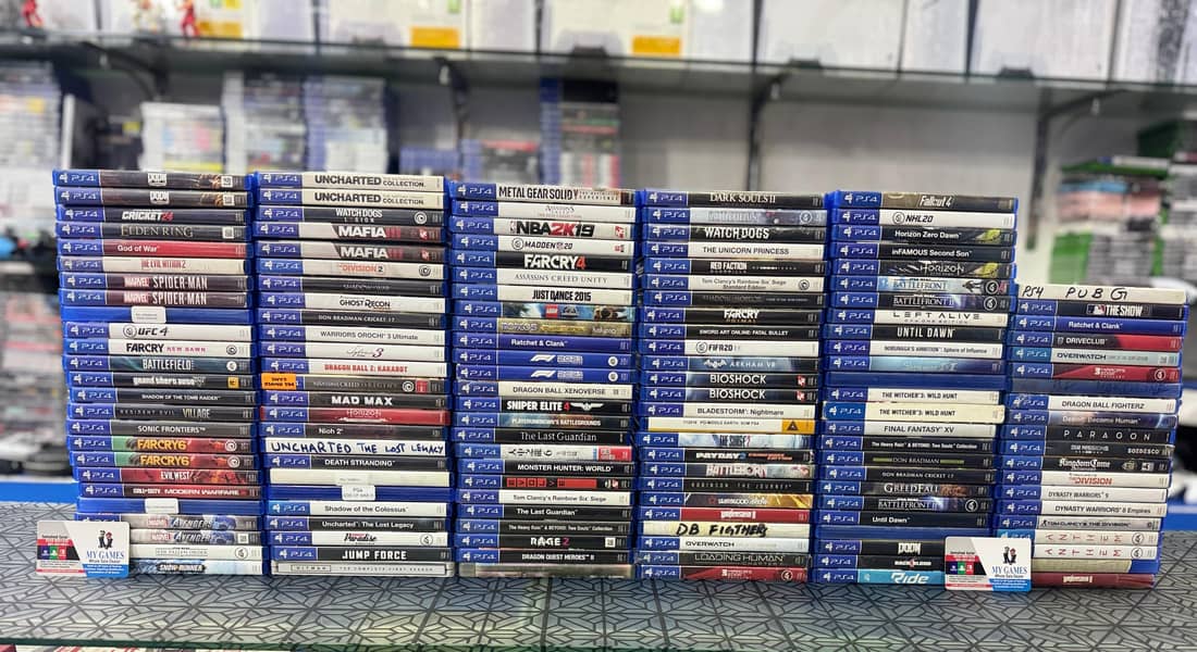 Ps4 USED Games MY Games! 0