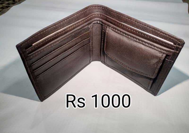 Leather wallet 1